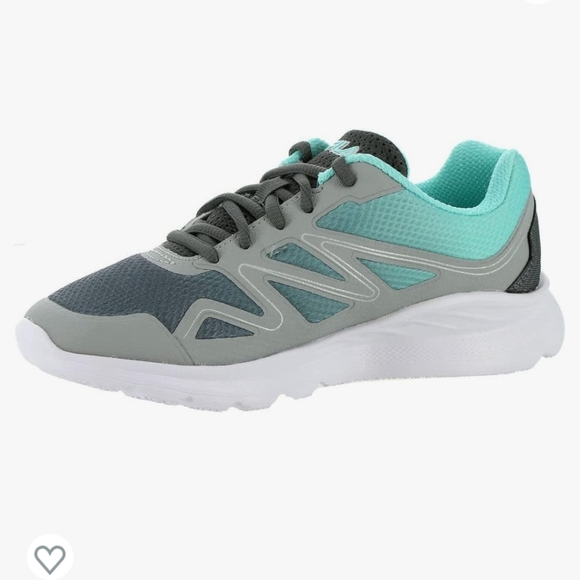 ‼️SOLD‼️ Fila Memory Foam Panorama 9 Running Shoes Grey Aqua Blue Size 8.5 - Picture 11 of 12